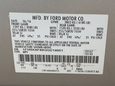 2016 Ford Explorer Limited