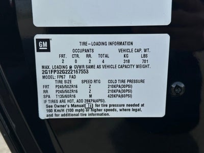 2002 Chevrolet Camaro Z28