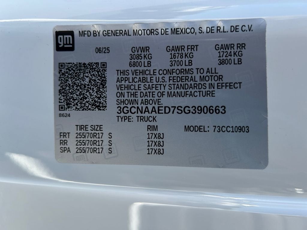2025 Chevrolet Silverado 1500 WT
