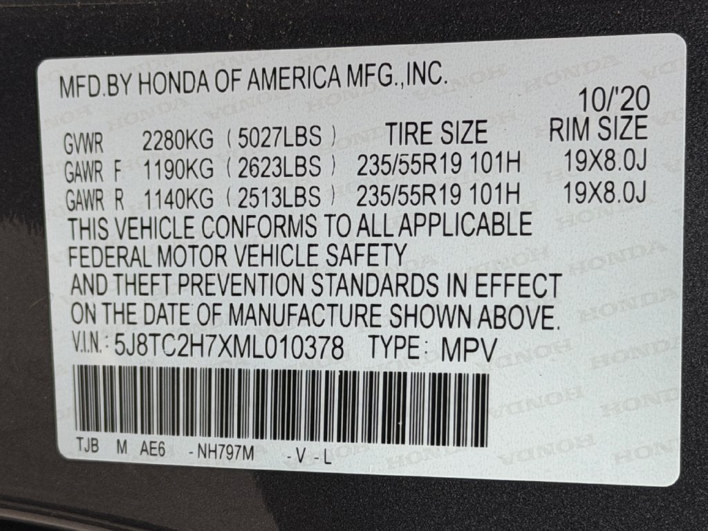 2021 Acura RDX Advance Package