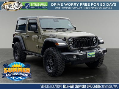2025 Jeep Wrangler 2-Door Willys 4x4