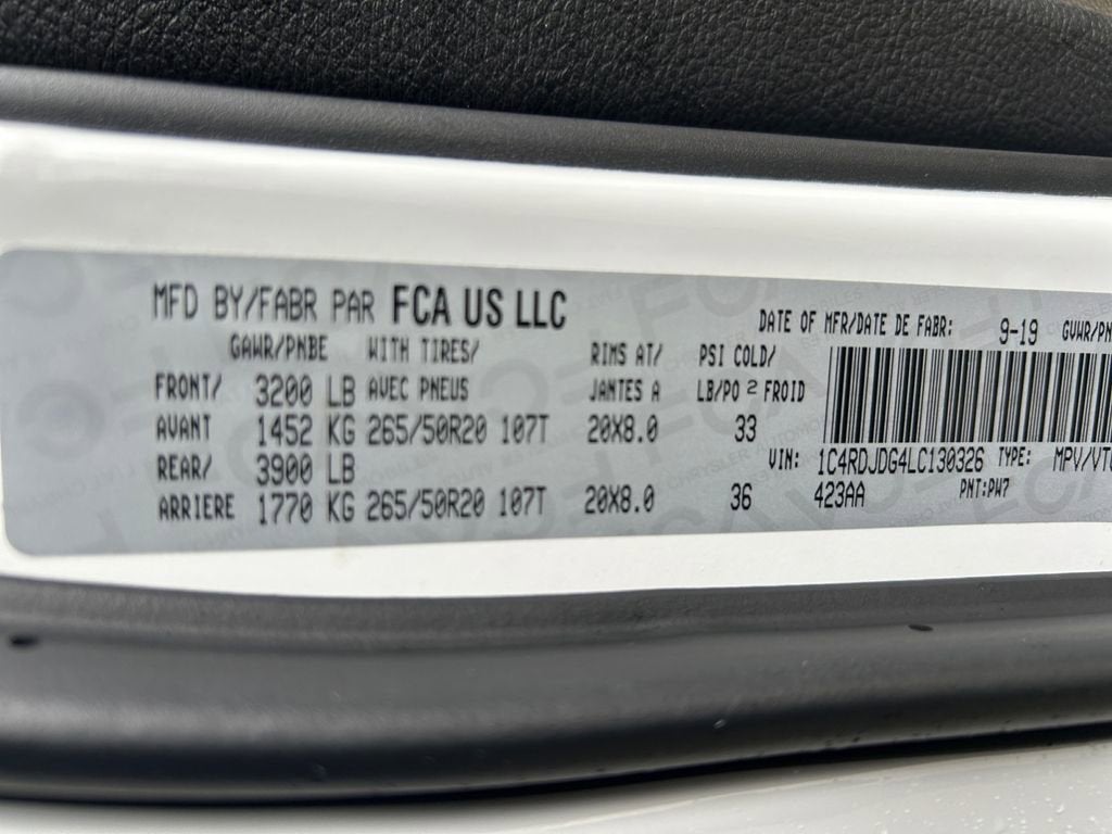 2020 Dodge Durango GT