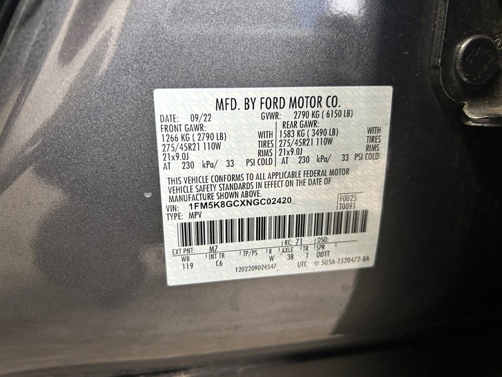 2022 Ford Explorer ST