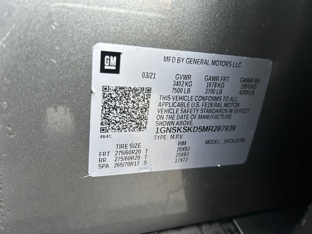 2021 Chevrolet Tahoe Premier