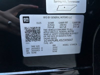 2025 Cadillac LYRIQ Sport 1