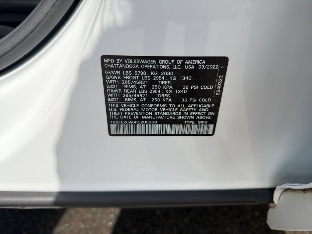 2023 Volkswagen Atlas Cross Sport 3.6L V6 SEL Premium R-Line