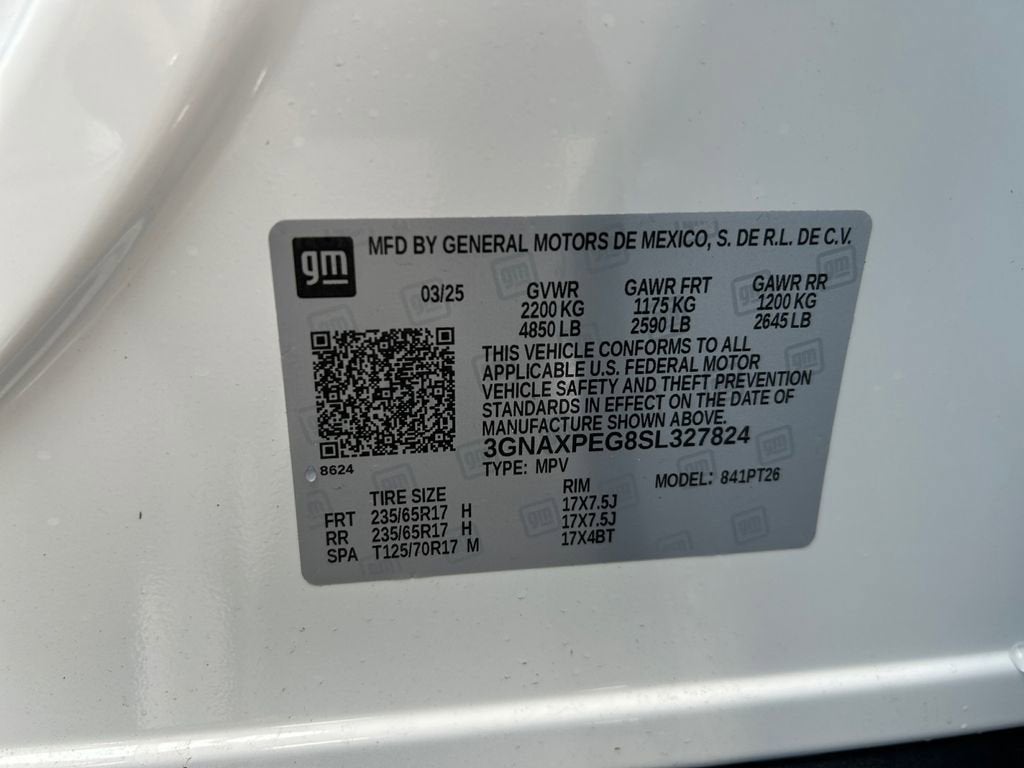 2025 Chevrolet Equinox LT