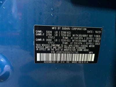 2022 Subaru Outback Wilderness