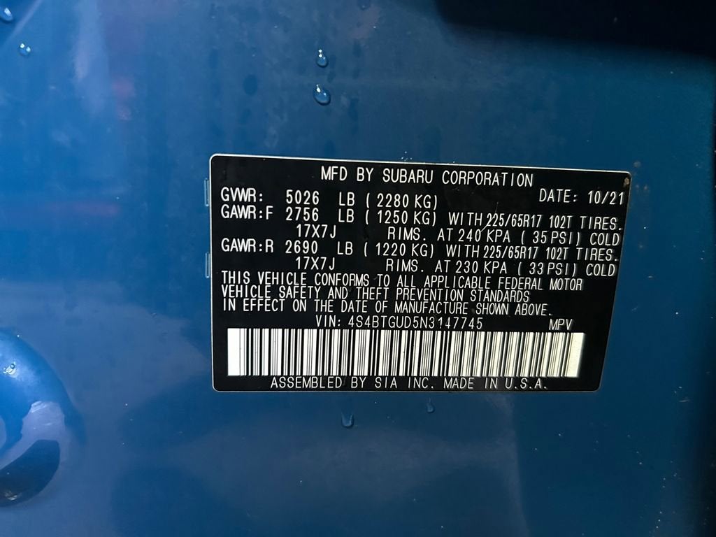 2022 Subaru Outback Wilderness