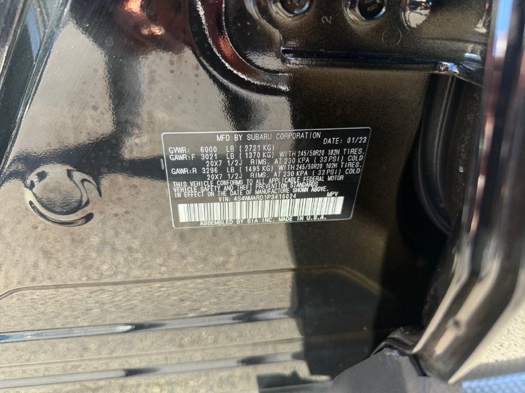 2023 Subaru Ascent Limited 8-Passenger