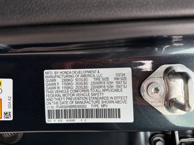 2024 Honda CR-V Hybrid Sport-L