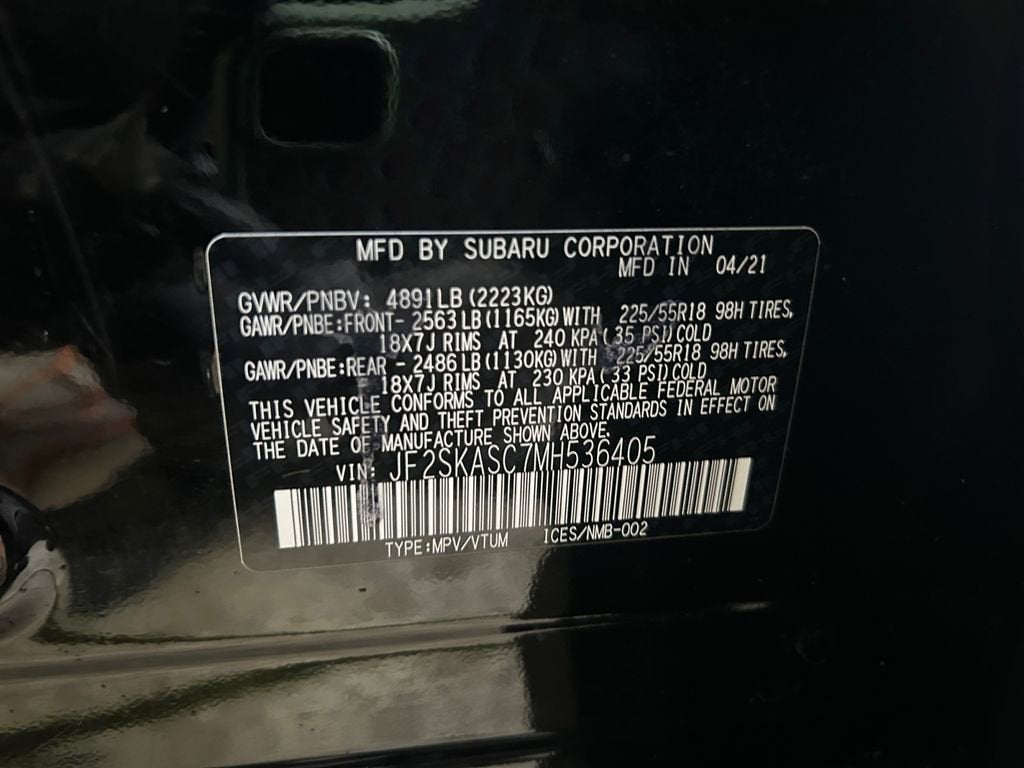 2021 Subaru Forester Limited