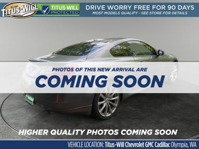 2010 INFINITI G37 Coupe Sport