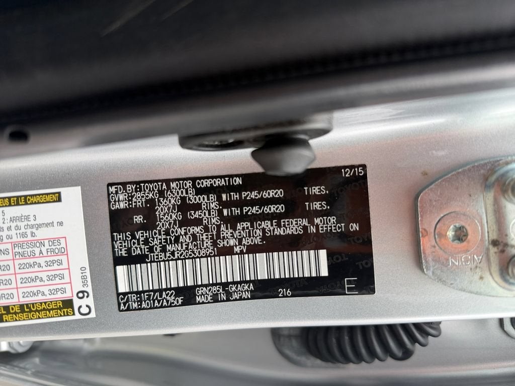 2016 Toyota 4Runner Limited