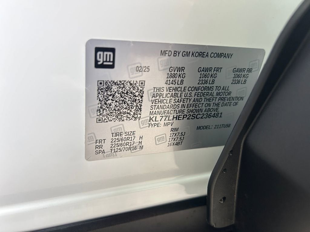 2025 Chevrolet Trax LT