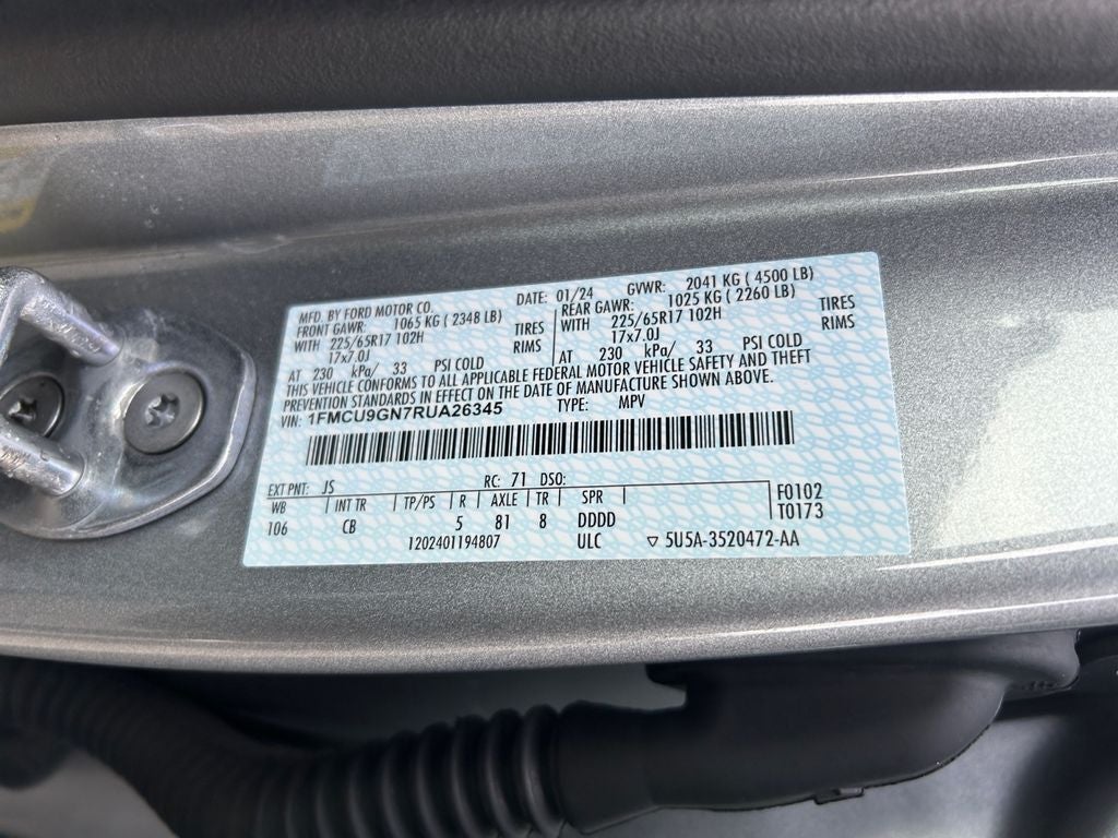 2024 Ford Escape Active