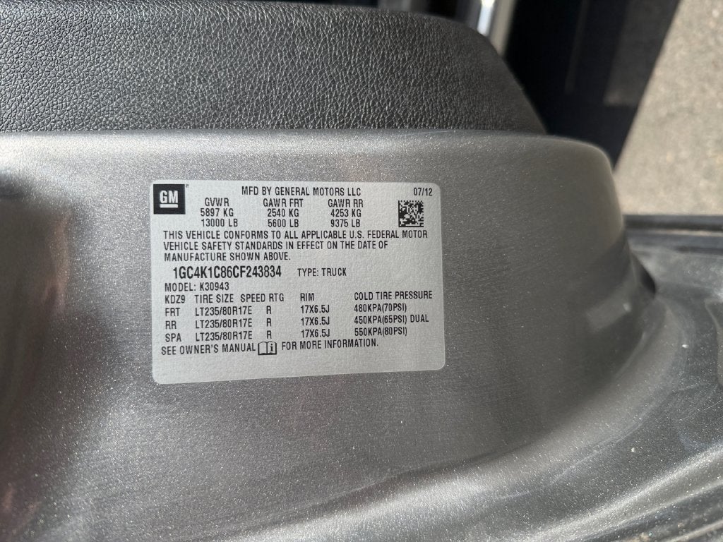 2012 Chevrolet Silverado 3500HD LTZ