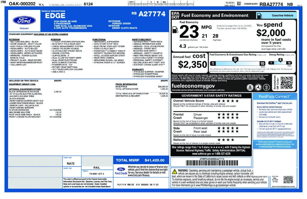 2024 Ford Edge SE