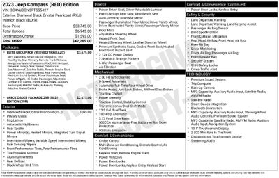 2023 Jeep Compass Limited