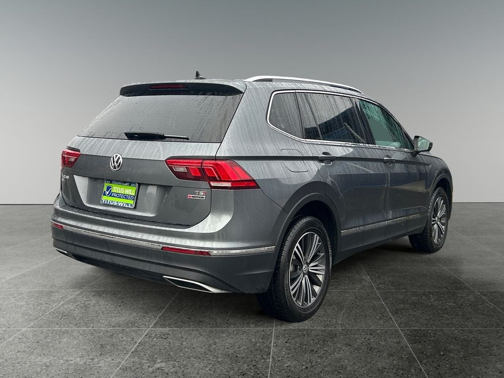 2018 Volkswagen Tiguan 2.0T SEL 4Motion