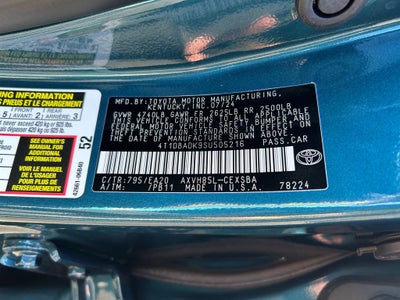 2025 Toyota Camry SE