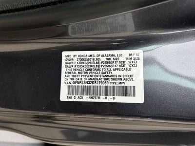 2016 Honda Odyssey SE