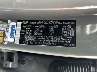 2024 Hyundai Santa Cruz SEL