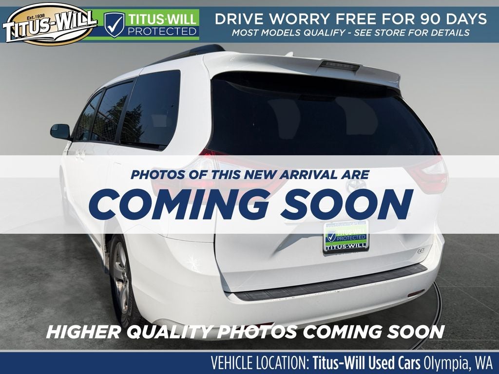 2018 Toyota Sienna LE 8 Passenger