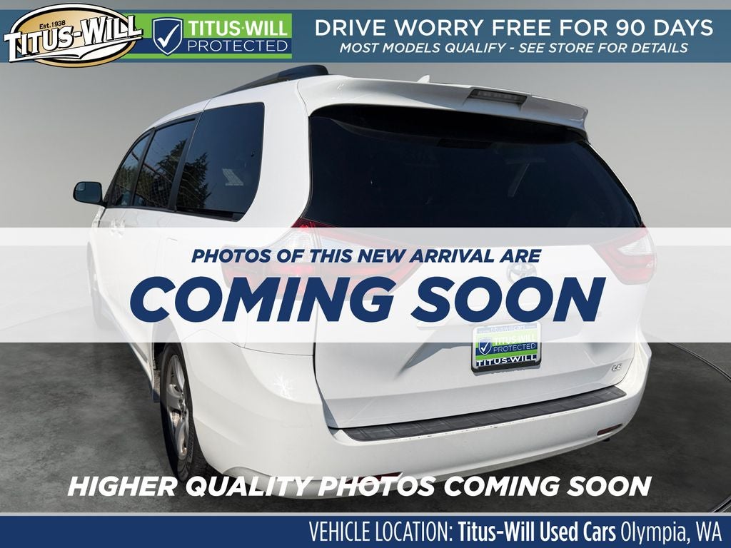 2018 Toyota Sienna LE 8 Passenger