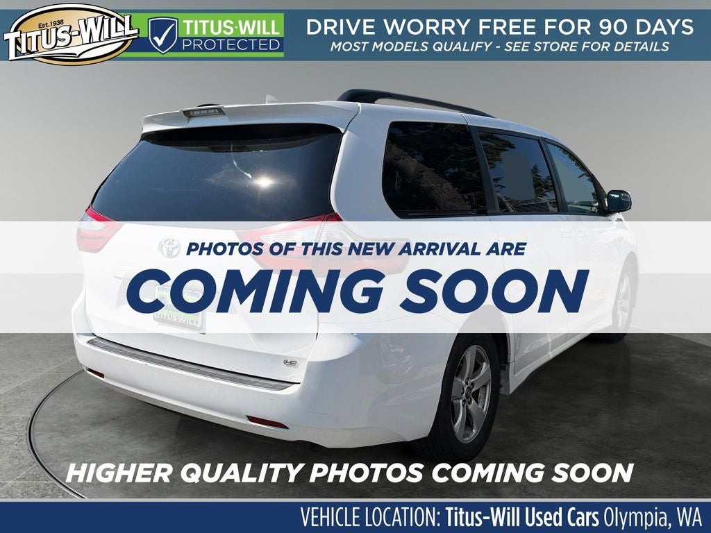 2018 Toyota Sienna LE 8 Passenger