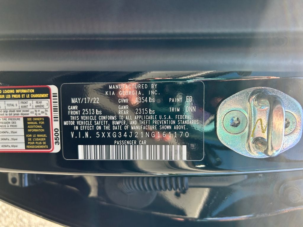 2022 Kia K5 EX
