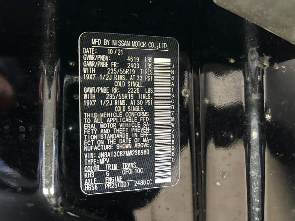 2021 Nissan Rogue SL