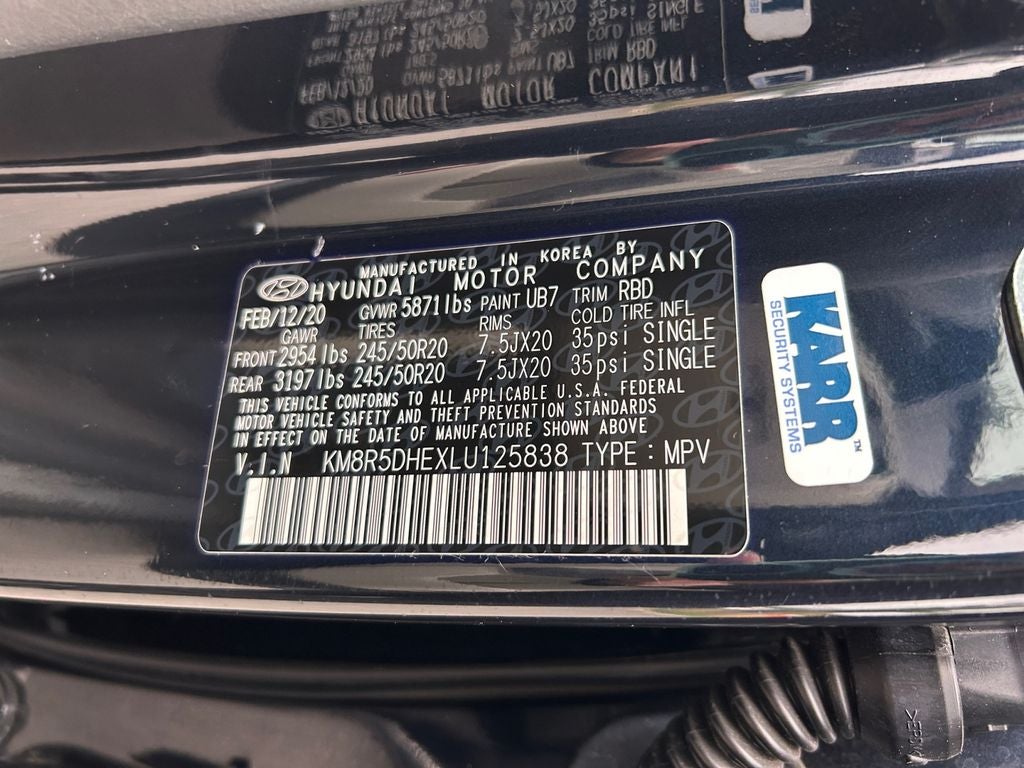 2020 Hyundai Palisade Limited