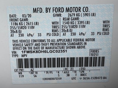 2020 Ford Explorer XLT