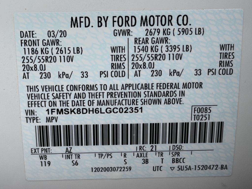 2020 Ford Explorer XLT