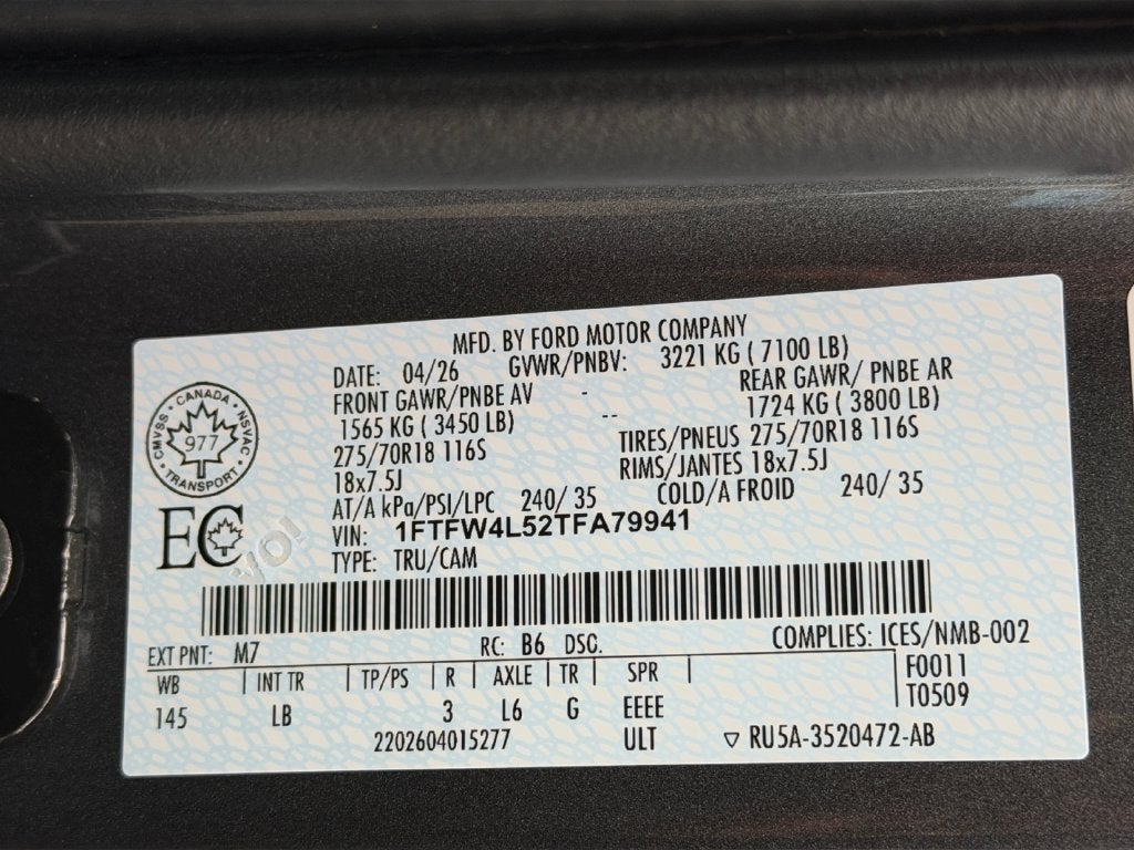 2026 Ford F-150 Tremor