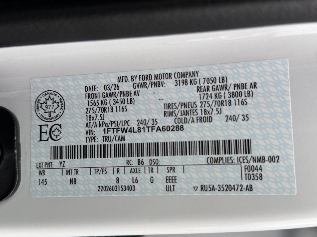 2026 Ford F-150 Tremor