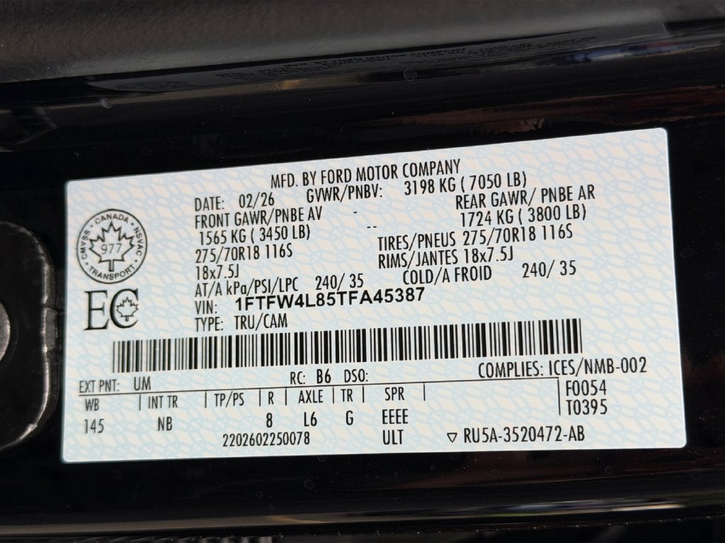 2026 Ford F-150 Tremor