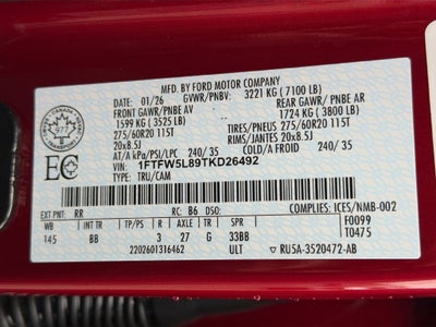 2026 Ford F-150 Lariat