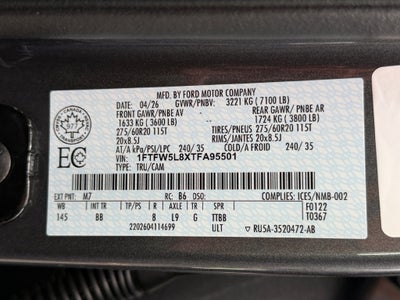 2026 Ford F-150 Lariat