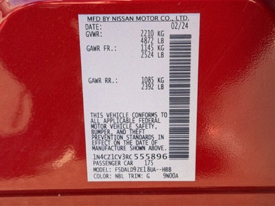 2024 Nissan Leaf SV Plus