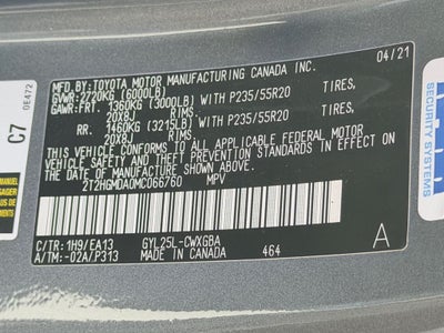 2021 Lexus RX 450h