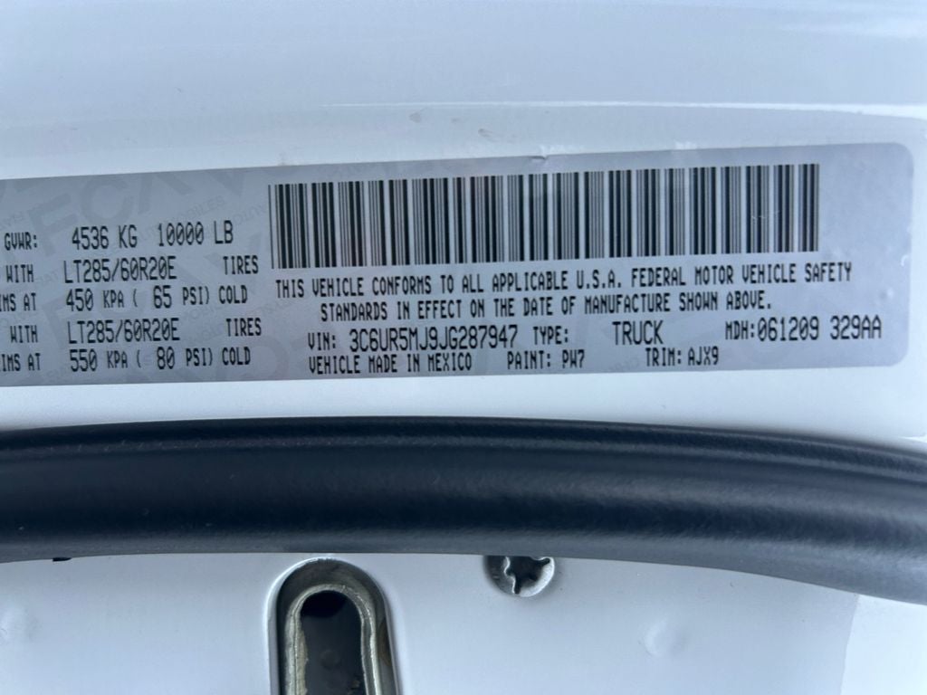 2018 RAM 2500 Big Horn