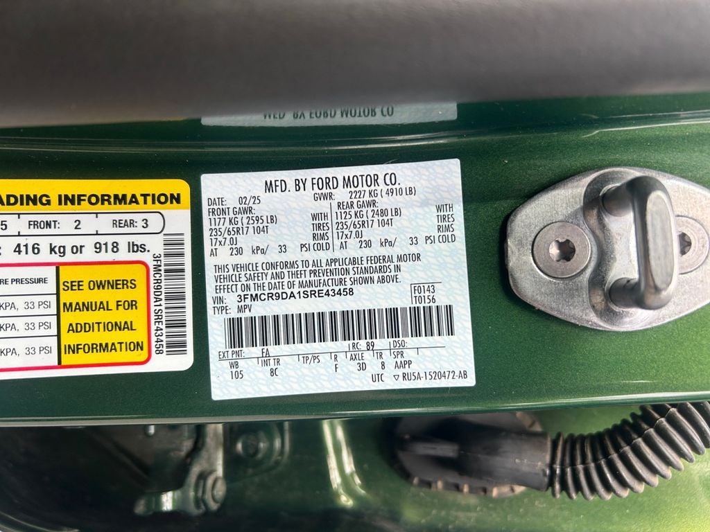 2025 Ford Bronco Sport Badlands