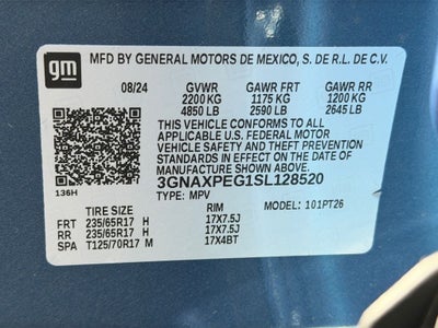 2025 Chevrolet Equinox LT