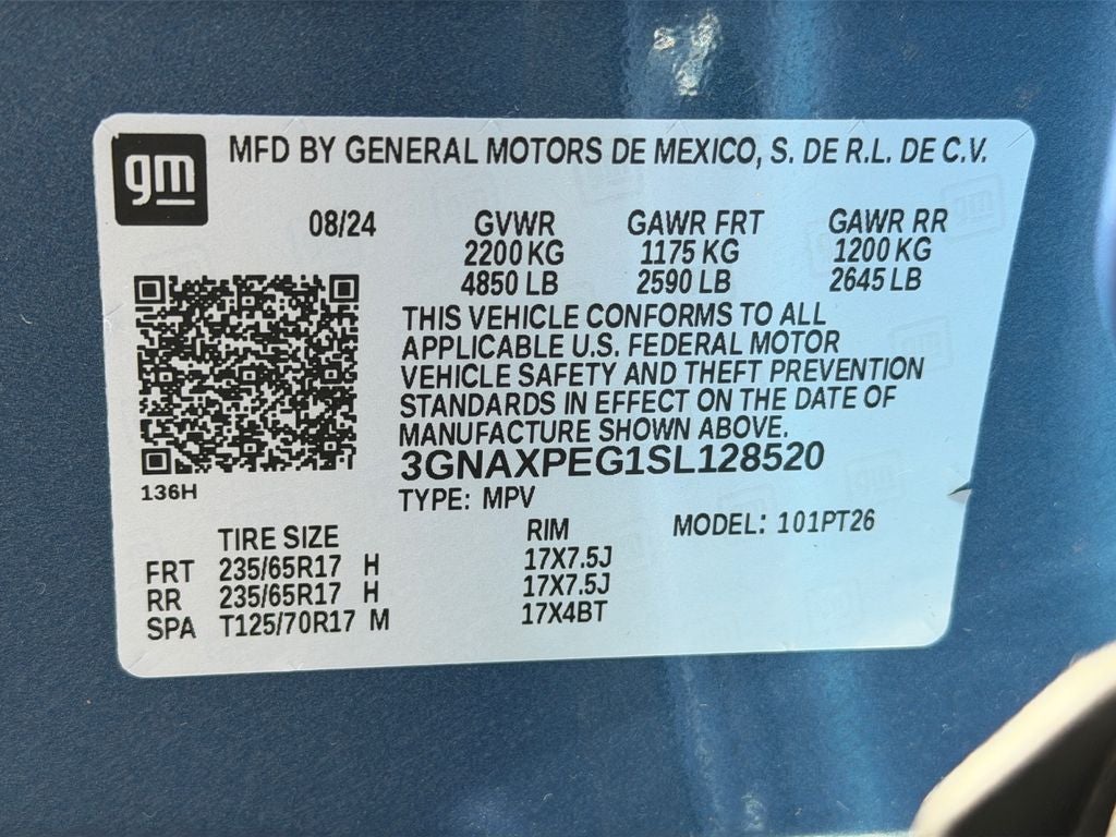 2025 Chevrolet Equinox LT