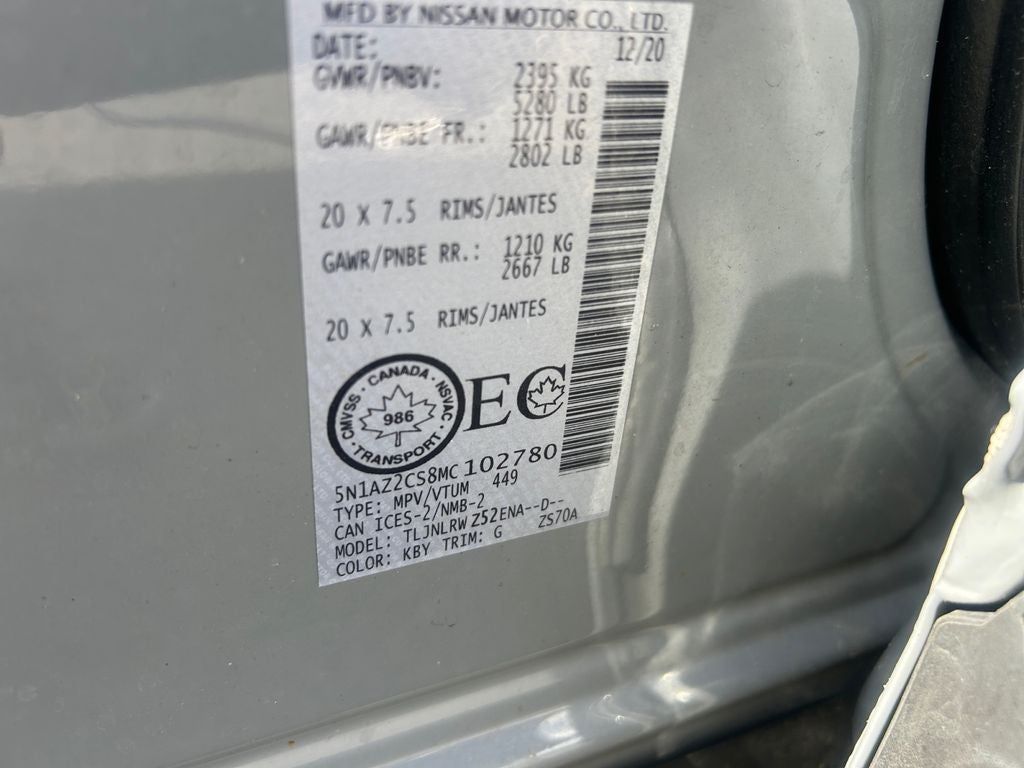 2021 Nissan Murano SL