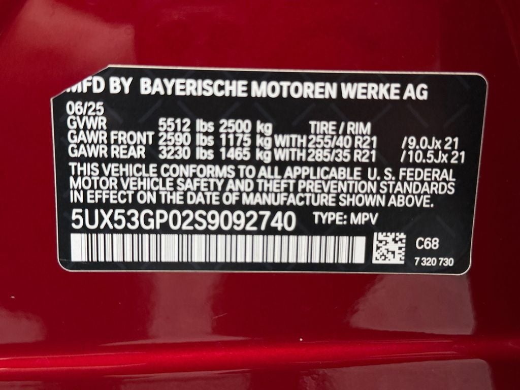 2025 BMW X3 30 xDrive