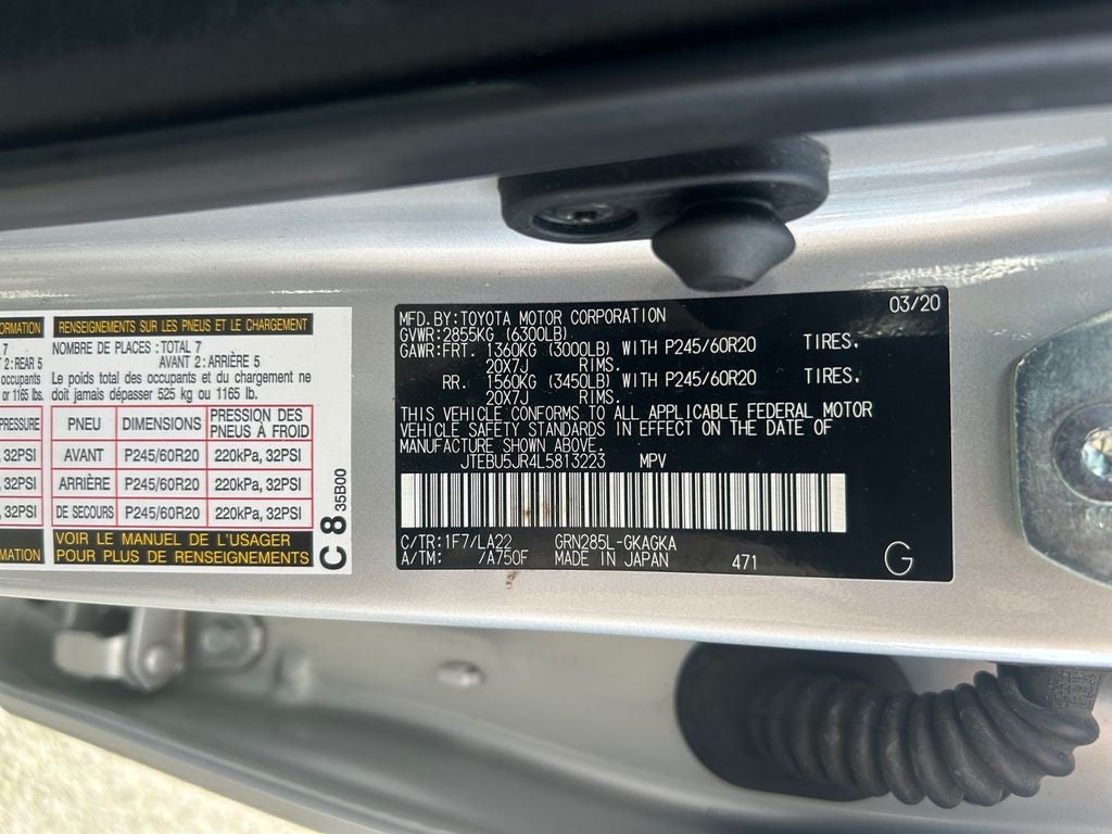 2020 Toyota 4Runner Limited