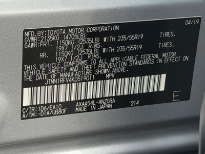 2019 Toyota RAV4 Limited